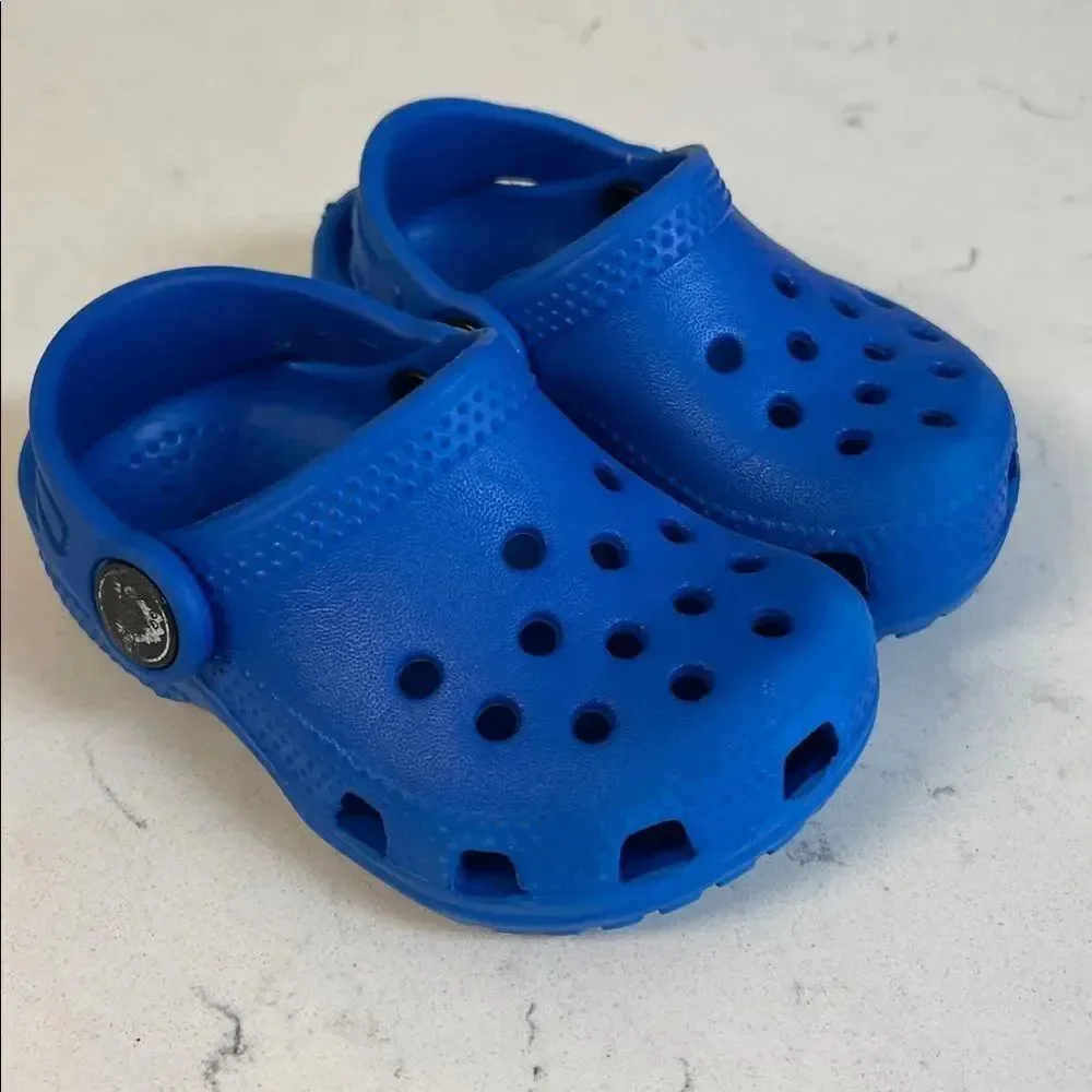 Toddler CROCS LITTLES™ CLOGS Size 4 Blue